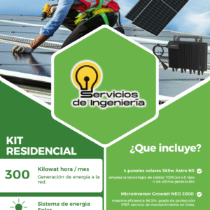 Kit Residencial solar